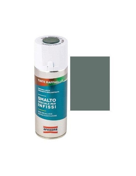 SMALTO SPRAY TINTA RAFFAELLO AREXONS 3201 GRIGIO METALLIZZATO ML 400