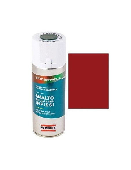 SMALTO SPRAY TINTA RAFFAELLO AREXONS 3203 ROSSO METALLIZZATO ML 400
