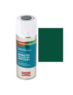 SMALTO SPRAY TINTA RAFFAELLO AREXONS 3204 VERDE METALLIZZATO ML 400