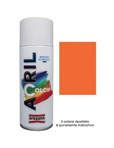 SMALTO SPRAY ACRIL COLOR AREXONS ARANCIO PURO RAL 2004 ML 400