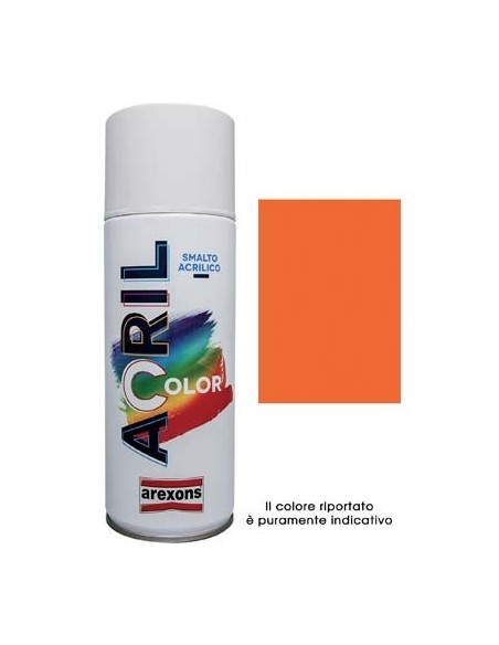 SMALTO SPRAY ACRIL COLOR AREXONS ARANCIO PURO RAL 2004 ML 400