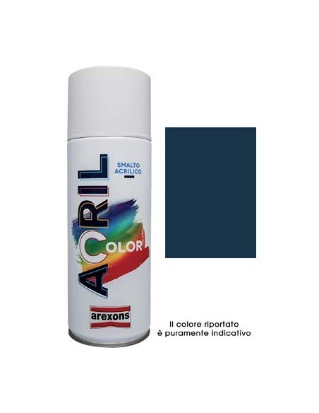 SMALTO SPRAY ACRIL COLOR AREXONS BLU ZAFFIRO RAL 5003 ML 400