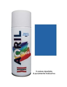 SMALTO SPRAY ACRIL COLOR AREXONS BLU TRAFFICO RAL 5017 ML 400
