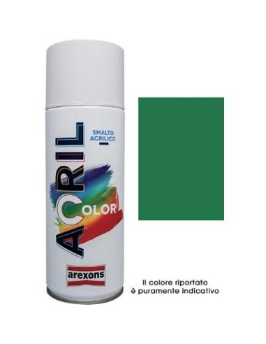 SMALTO SPRAY ACRIL COLOR AREXONS VERDE MENTA RAL 6029 ML 400