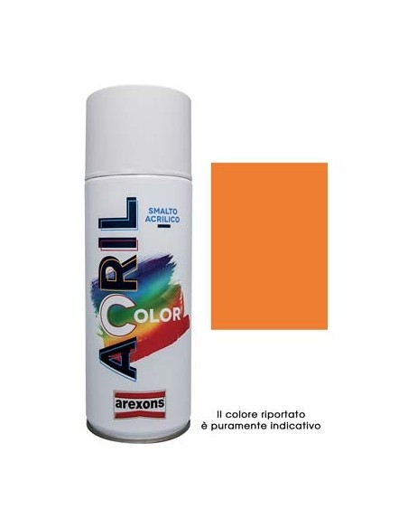 SMALTO SPRAY ACRIL COLOR AREXONS ARANCIO GIALLO RAL 2000 ML 400