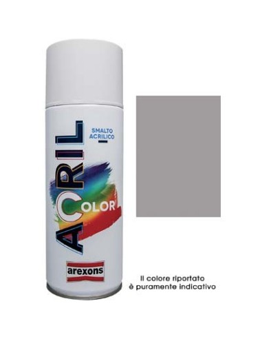 SMALTO SPRAY ACRIL COLOR AREXONS ALLUMINIO RAL 9006 ML 400