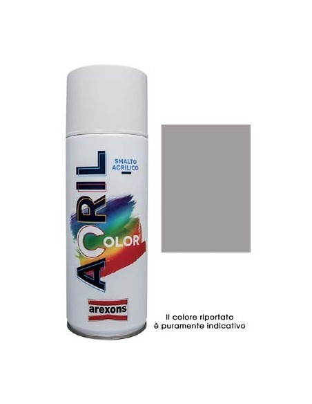 SMALTO SPRAY ACRIL COLOR AREXONS ALLUMINIO RAL 9006 ML 400