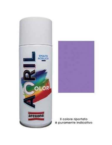 SMALTO SPRAY ACRIL COLOR AREXONS LILLA BLU RAL 4005 ML 400