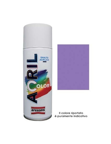 SMALTO SPRAY ACRIL COLOR AREXONS LILLA BLU RAL 4005 ML 400