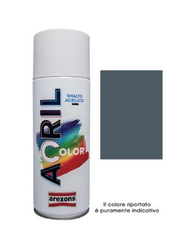 SMALTO SPRAY ACRIL COLOR AREXONS GRIGIO FERRO RAL 7011 ML 400