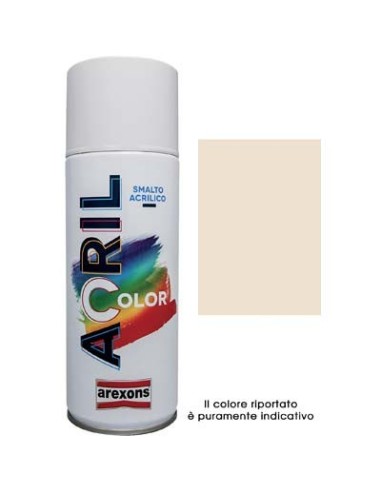 SMALTO SPRAY ACRIL COLOR AREXONS AVORIO RAL 1015 ML 400