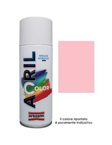 SMALTO SPRAY ACRIL COLOR AREXONS ROSA RAL 3015 ML 400