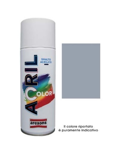 SMALTO SPRAY ACRIL COLOR AREXONS GRIGIO FINESTRA RAL 7040 ML 400