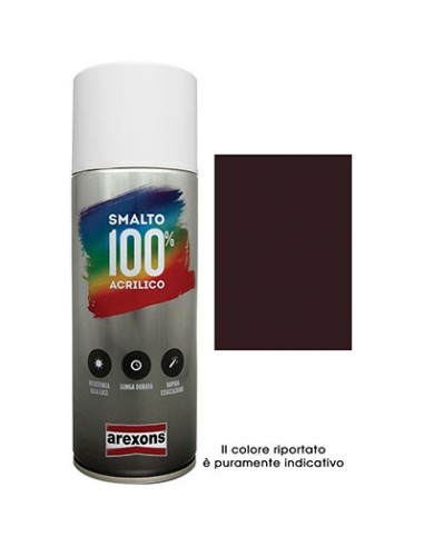 SMALTO SPRAY 100% ACRILICO X LATTONIERE AREXONS TESTA DI MORO ML 400