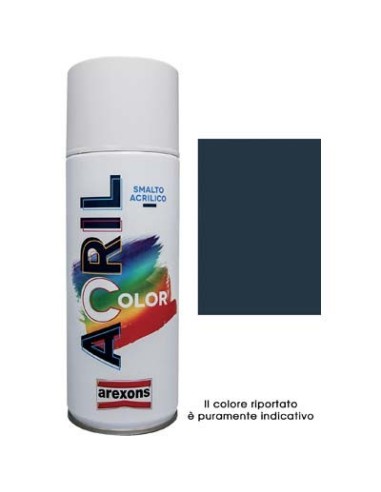 SMALTO SPRAY ACRIL COLOR AREXONS GRIGIO ANTRACITE RAL 7016 ML 400