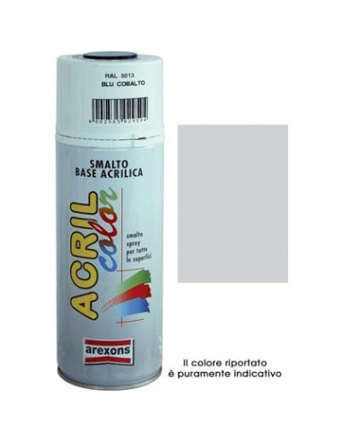 SMALTO SPRAY ACRIL COLOR AREXONS GRIGIO CHIARO RAL 7035 ML 400