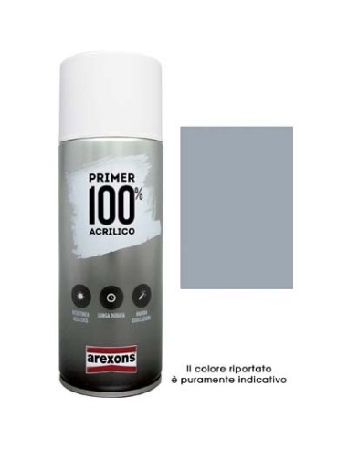 FONDO SPRAY SPECIALE ANTIRUGGINE AREXONS ANTIRUGGINE GRIGIO ML 400