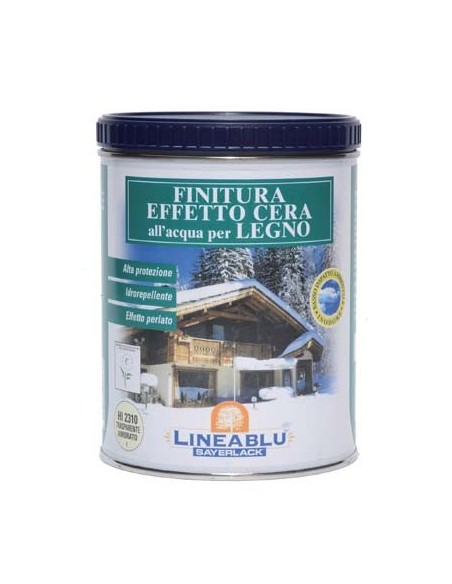 FINITURA CEROSA ACQUA LINEABLU SAYERLACK HI2311 TRASPARENTE LUCIDO ML 750