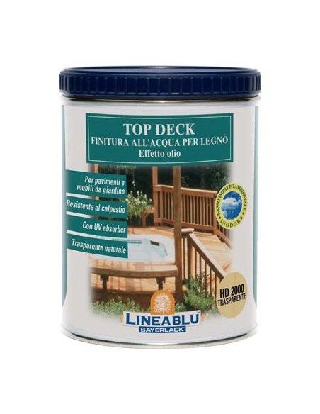 FINITURA ACQUA EFFETTO OLIO LINEABLU SAYERLACK HD2000 TRASPARENTE ML 750