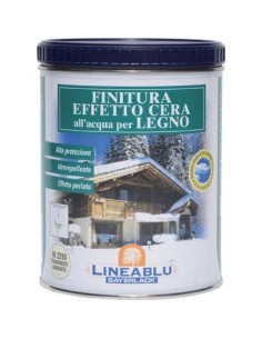FINITURA CEROSA ACQUA LINEABLU SAYERLACK HI2310 TRASPARENTE AMBRATO ML 750