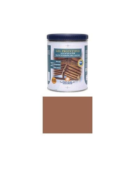 IMPREGNANTE GEL ACQUA LINEABLU SAYERLACK HG6034 NOCE ML 750