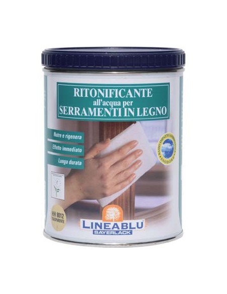 RITONIFICANTE SERRAMENTI LINEABLU SAYERLACK HH8012 TRASPARENTE ML 750