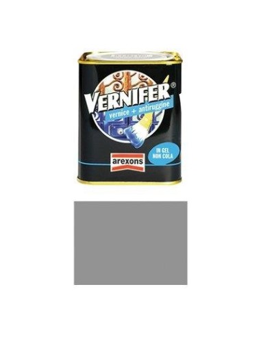 SMALTO ANTIRUGGINE VERNIFER AREXONS 4875 GRIGIO MEDIO BRILLANTE ML 750