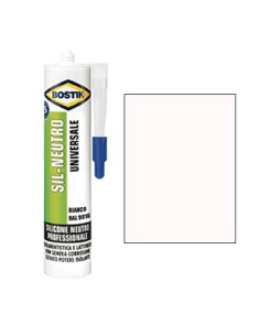 SILICONE NEUTRO SIL BOSTIK BIANCO RAL 9016 ML 300
