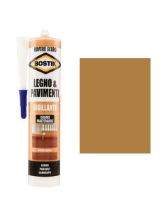SILICONE ACRILICO LEGNO PAVIMENTI BOSTIK ROVERE SCURO ML 300