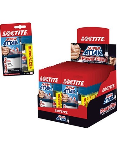 LOCTITE ATTAK POWER FLEX GEL GR 3 CF - PZ 24