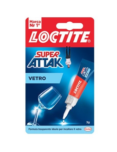 LOCTITE ATTAK VETRO GR 3 CF - PZ 24