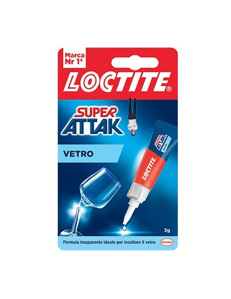 LOCTITE ATTAK VETRO GR 3 CF - PZ 24