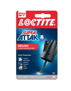 LOCTITE ATTAK EASY BRUSH GR 5 CF - PZ 12