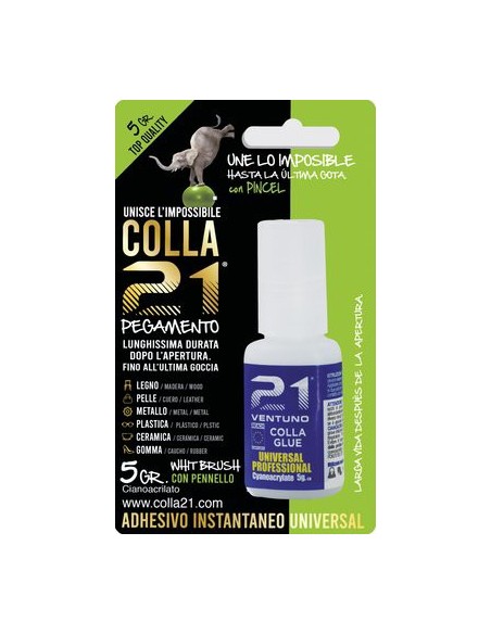 COLLA 21 + PENNELLO GR 5