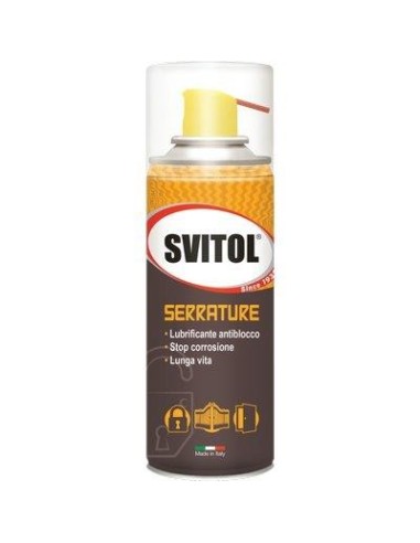 LUBRIFICANTE SPRAY SVITOL SERRATURE AREXONS ML 180