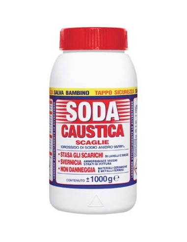 SODA CAUSTICA SCAGLIE KG 1