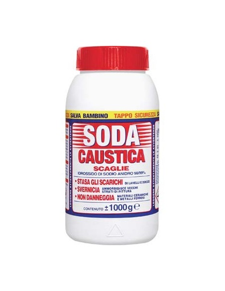 SODA CAUSTICA SCAGLIE KG 1
