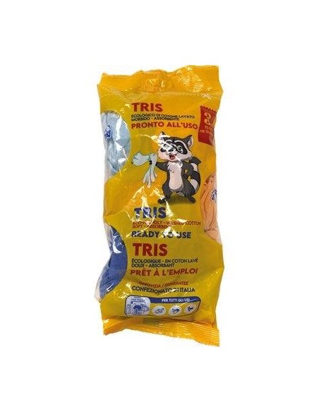 PEZZAME COTONE TRIS COLORATO CF - PZ 3