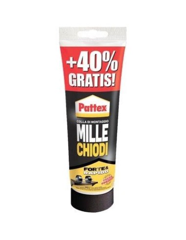 PATTEX MILLECHIODI FORTE E RAPIDO GR 250+40%