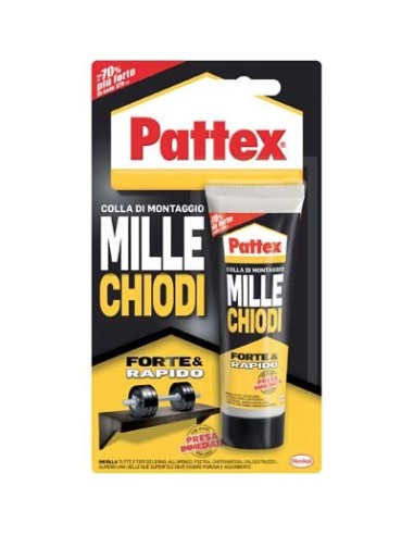 PATTEX MILLECHIODI FORTE E RAPIDO GR 100