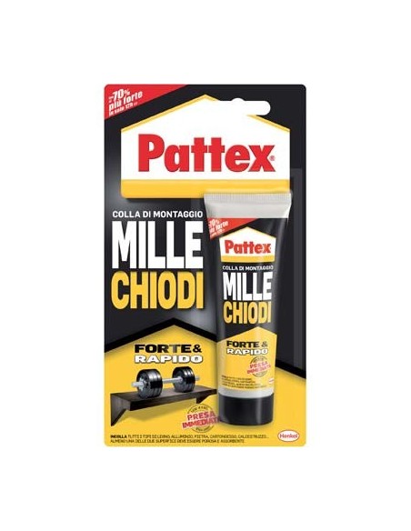 PATTEX MILLECHIODI FORTE E RAPIDO GR 100