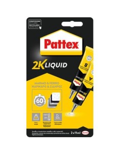 PATTEX POWER EPOXY MARMO E FERRO 60 MIN TUBETTO 2XML 15