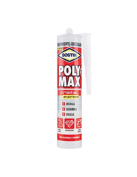BOSTIK POLYMAX ORIGINAL EXPRESS TRASPARENTE GR 300