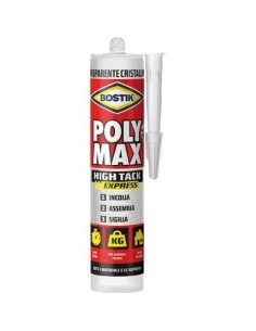 BOSTIK POLYMAX HIGH TACK EXPRESS TRASPARENTE GR 300