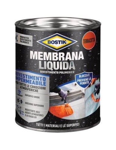 BOSTIK MEMBRANA LIQUIDA TERRACOTTA KG 1