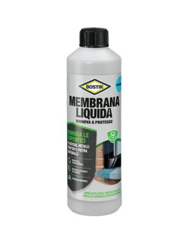 BOSTIK MEMBRANA LIQUIDA RINNOVA E PROTEGGE TRASPARENTE ML 500