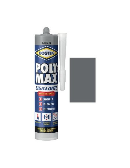 BOSTIK POLYMAX SIGILLANTE GRIGIO ML 280