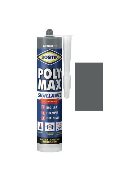 BOSTIK POLYMAX SIGILLANTE ANTRACITE ML 280