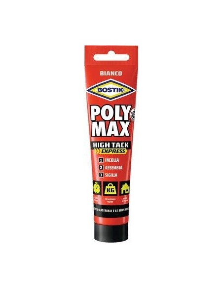 BOSTIK POLYMAX HIGH TACK EXPRESS BIANCO GR 165