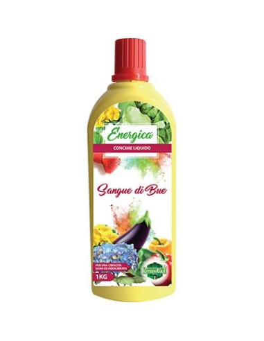 CONCIME LIQUIDO SANGUE DI BUE ENERGICA KG 1